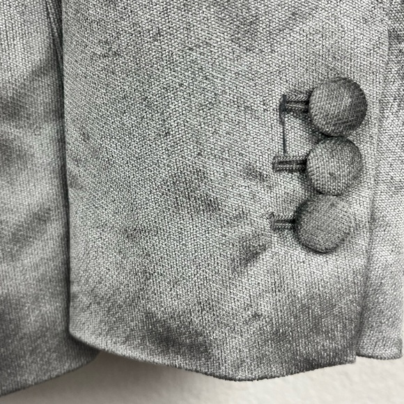 FRAME Velvet Classic Single-Button Blazer - Picture 4 of 7